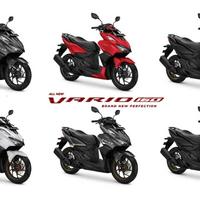 Gambar cover body sayap bawah samping pijakan set Vario 160 hitam dof ori ahm dari arekcandi_NEW undefined 4 Tokopedia