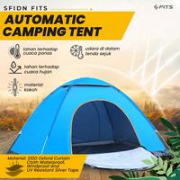Gambar SFIDN FITS Automatic Camping Tent | Tenda Camping Outdoor Pantai - Biru, Small 1-2 orang dari SFIDN FITS Shop undefined 3 Tokopedia