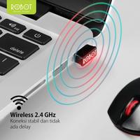 Gambar Mouse Wireless Robot M310 Silent Key 2.4G Smart IC Chip Power dari Alex Store 8 undefined 2 Tokopedia