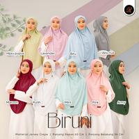 Gambar Bergo Biruni Hijab Murah Jilbab Instan Khimar Rivantie Bergo Instan - maroon dari alesyafashionid undefined 1 Tokopedia