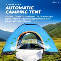 Gambar SFIDN FITS Automatic Camping Tent | Tenda Camping Outdoor Pantai - Biru, Small 1-2 orang dari SFIDN FITS Shop undefined 4 Tokopedia