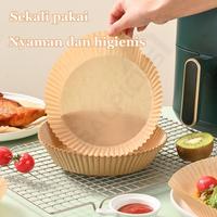 Gambar kertas air fryer alas air fryer anti lengket anti minyak sekali pakai- - 16cm dari AngeLWink.ID undefined 2 Tokopedia