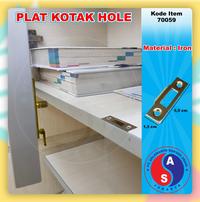 Gambar Plat Plate Lubang Lobang Selot Slot Kunci Lock Mekar Kotak Stainless dari Winston OkSurabaya undefined 1 Tokopedia