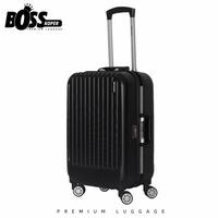 Gambar Koper PRESIDENT Tanpa Zipper (5296) Hardcase Non Resleting 20 inch - Hitam dari Boss Koper undefined 4 Tokopedia