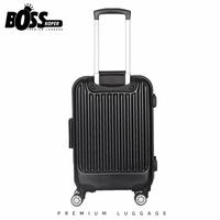 Gambar Koper PRESIDENT Tanpa Zipper (5296) Hardcase Non Resleting 20 inch - Hitam dari Boss Koper undefined 3 Tokopedia
