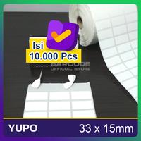 Gambar Kertas Label Sticker Barcode 33 x 15 - 33x15mm Tahan Panas Anti Air dari Barcode Store Solutions undefined 4 Tokopedia