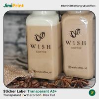 Gambar CETAK STICKER TRANSPARANT A3 CUTTING dari Jimi Print undefined 2 Tokopedia