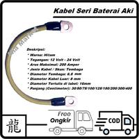 Gambar Kabel Seri Baterai Aki/Accu - Merah, 30cm dari Klik Nia Market undefined 2 Tokopedia