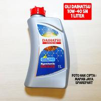 Gambar OLI MESIN DAIHATSU 10W-40 API SN SYNTHETIC - 1 LITER dari Mapan Jaya Sparepart undefined 1 Tokopedia