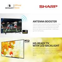 Gambar ￼LED TV 24 Inch SHARP 2T-C24DD1I Digital TV USB Movie dari SEKAWAN AC undefined 2 Tokopedia