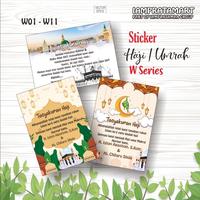 Gambar STIKER NASI BOX TASYAKURAN HAJI / UMRAH - MATTE [14x10] dari IAMPRATAMART undefined 1 Tokopedia