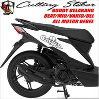 Gambar CATING STIKER/STRIPING BEAT/STIKER BODDY MOTOR/STIKER KARTUN CASPER - Merah, PREMIUM dari Alg cutting stiker undefined 1 Tokopedia