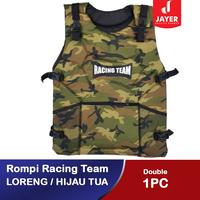 Gambar Rompi Motor Touring Anti angin Loreng Double Protector Premium - Hijau Muda dari Jayerindo undefined 5 Tokopedia