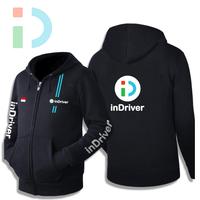 Gambar JAKET HODDIE INDRIVER FLECE / GRATIS TAMBAH SABLON NAMA DI DADA - abu tua, L dari ONFACT STORE_NEW undefined 1 Tokopedia