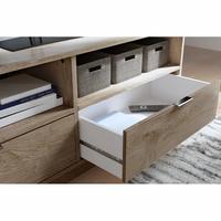 Gambar JERI Buffet TV Minimalis Motif Kayu dari Frillium Furniture undefined 2 Tokopedia