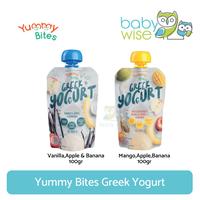 Gambar Yummy Bites Greek Yogurt 100gr - Vani,Apple,Bana dari Baby Wise Surabaya undefined 1 Tokopedia