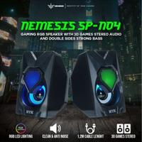 Gambar Speaker gaming nyk wired audio 3.5mm usb 3d sound stereo rgb 04 sp-n04 dari Doctrinee undefined 1 Tokopedia