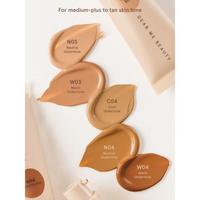 Gambar [ALL SHADE] DEAR ME BEAUTY Airy Poreless Fluid Foundation - C02 Creme Beige dari Merymuch Shop undefined 5 Tokopedia