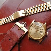 Gambar Ori RARE 70s Rolex President 1803 Day Date 18k solid yellow gold patek dari Joe n Son dh Watu Mulyo undefined 3 Tokopedia