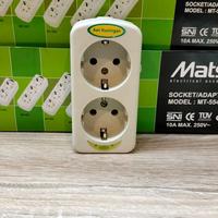 Gambar Stop Kontak Dinding Arde Terminal Kuningan ASLI 1 2 3 4 5 6 Tanpa kabel Matsui - 4 Lubang dari BINTANG ABADI 89 undefined 3 Tokopedia