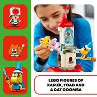 Gambar LEGO 71407 Super Mario Cat Peach Suit and Frozen Tower Expansion Set dari Jabrick Rumah LEGO undefined 2 Tokopedia