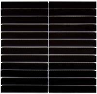 Gambar Keramik Dinding Dapur Mosaic Venus Type Pottery Long Striped Black dari Mitra Bangunan13 undefined 1 Tokopedia