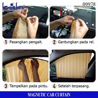 Gambar Car Curtain Magnetic Gorden Horden Hordeng Tirai Jendela Mobil Kain - Hitam dari Brainbox Car and Home undefined 5 Tokopedia