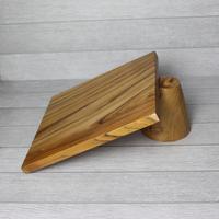 Gambar Tier Cake/ Cake Stand Persegi Kayu Jati - L dari AKARDEWAJATI undefined 5 Tokopedia