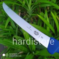 Gambar Pisau Pelepas Daging 15 cm Victorinox Boning Knife Curve 5.6502.15 Blue Fibrox Handle Original Swiss - Karet dari Hardistore Superpisau undefined 4 Tokopedia