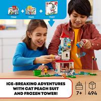 Gambar LEGO 71407 Super Mario Cat Peach Suit and Frozen Tower Expansion Set dari Jabrick Rumah LEGO undefined 4 Tokopedia