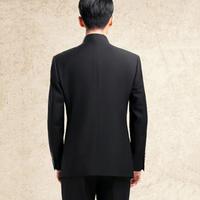 Gambar Jas pria mandarin / Jas koko pria / Jas pria kerah sanghai - Hitam, L dari barmalastore undefined 4 Tokopedia