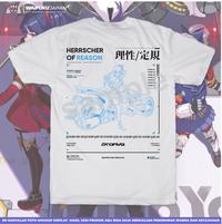 Gambar T-shirt Kaos Game Honkai Impact - Bronya Zaychik "Herrscher of Reason" - Putih, S - MEDIUM dari Waifuku Japan undefined 1 Tokopedia