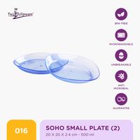 Gambar Piring Twin Tulipware Soho Small Plate (set of 2) - Vio dari Twin Tulipware Indonesia undefined 3 Tokopedia