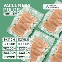 Gambar PLASTIK VACUUM VACUM VAKUM BAG MAKANAN POLOS DELKOCHOICE UKURAN KECIL - 16cm x 21cm dari Aneka Bungkus undefined 1 Tokopedia