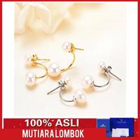 Gambar Anting Mutiara Lombok Asli Earing Pearl Jewelry Premium Mewah - rangka silver dari kilaumutiaralombok undefined 1 Tokopedia