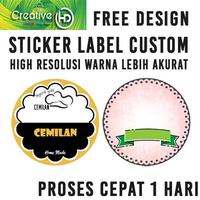 Gambar sticker label A4 dari HD CREATIVE undefined 1 Tokopedia