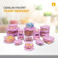Gambar Tempat Penyimpanan Makanan Smart Mom Candytuft Purple Set Of 20 dari Dapoermomdals undefined 4 Tokopedia