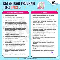 Gambar perbedaan ipos 5 standart profesional dan ultimate dari RESTU MEDIA undefined 3 Tokopedia