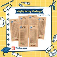 Gambar Amplop target menabung / Envelope Saving Challenge - 30 Hari Saving dari DKN_creativewood undefined 1 Tokopedia