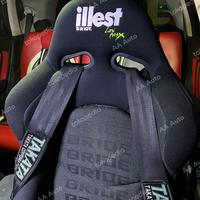 Gambar Jok Bride Lowmax Illest Bahan Suede Gradasi Hitam (replika,semi impor) dari VictoryMotorsport undefined 2 Tokopedia