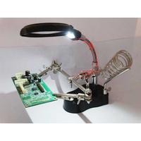 Gambar Alat Pegangan Dudukan Jepitan Solder Penjepit Pcb Kaca Pembesar Lampu dari KASMA STORE undefined 5 Tokopedia