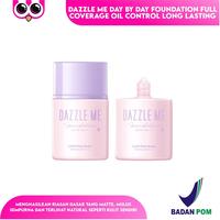Gambar DAZZLE ME DAY BY DAY FOUNDATION FULL COVERAGE OIL CONTROL LONG LASTING - WARM BEIGE dari WIN SHOP SOLO undefined 1 Tokopedia