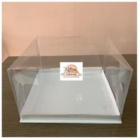 Gambar Mika Cake 17x17x12 cm Putih cake box kue White Dus kue dari Sukasari Baking Bandung undefined 2 Tokopedia