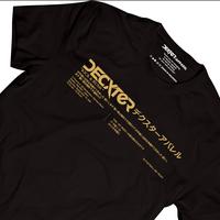Gambar KAOS TULISAN JEPANG T-SHIRT DISTRO PRIA JAPAN STYLE COTTON COMBED 24s - Tulisan Jepang, Hitam L dari DECXTER undefined 2 Tokopedia