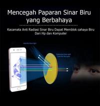 Gambar Kacamata Minus Super Fokus Rabun Jauh Lensa Anti Radiasi Blueray - Hitam, -.05 dari My eyeglasses undefined 2 Tokopedia