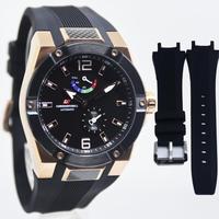 Gambar Jam Tangan Pria Chronoforce 5231 Automatic Rubber Original Murah dari azshop30 undefined 4 Tokopedia