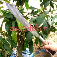 Gambar golok baja per gagang kayu panjang/ arit sabit pisau super tajam murah dari asaadah.r undefined 2 Tokopedia