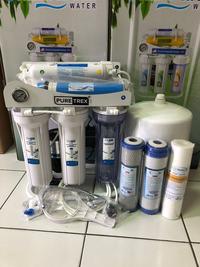 Gambar PUREtrex Mesin RO Standing Reverse Osmosis 100 GPD 7 Step Mineral - Alkaline, UV + Keran SS dari FilterAza undefined 2 Tokopedia