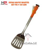Gambar RAPA SPATULA SODET IRUS SODET KIPAS MOTIF WARTEL STAINLESS STEEL - IRUS SOP dari RatuMama undefined 3 Tokopedia