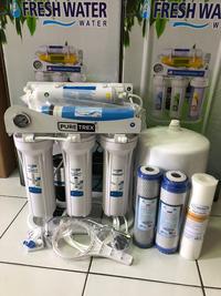 Gambar PUREtrex Mesin RO Standing Reverse Osmosis 100 GPD 5 Step - Keran SS dari FilterAza undefined 1 Tokopedia